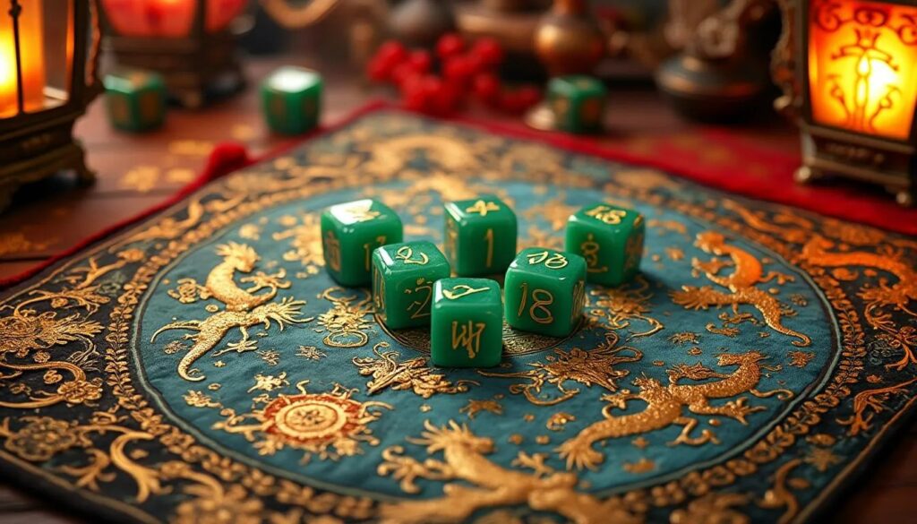 dés chinois